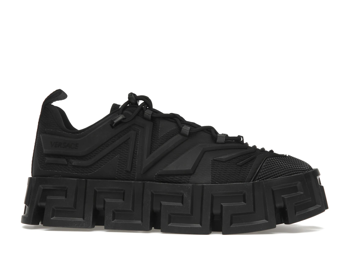 Vue 2 de Versace Greca Labyrinth Lace-up Sneaker Black