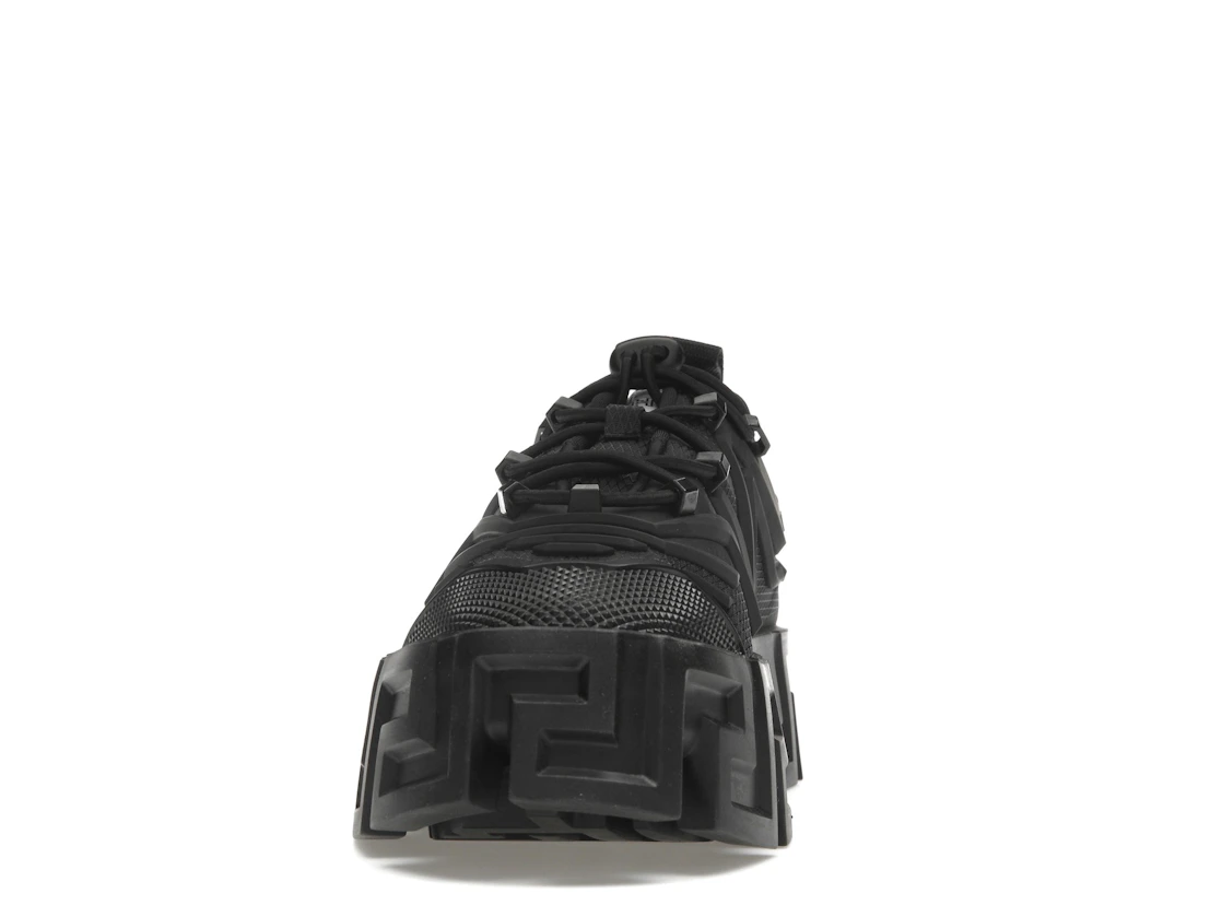 Vue 11 de Versace Greca Labyrinth Lace-up Sneaker Black