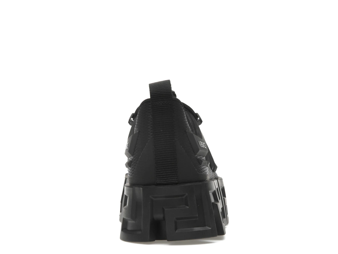 Vue 28 de Versace Greca Labyrinth Lace-up Sneaker Black