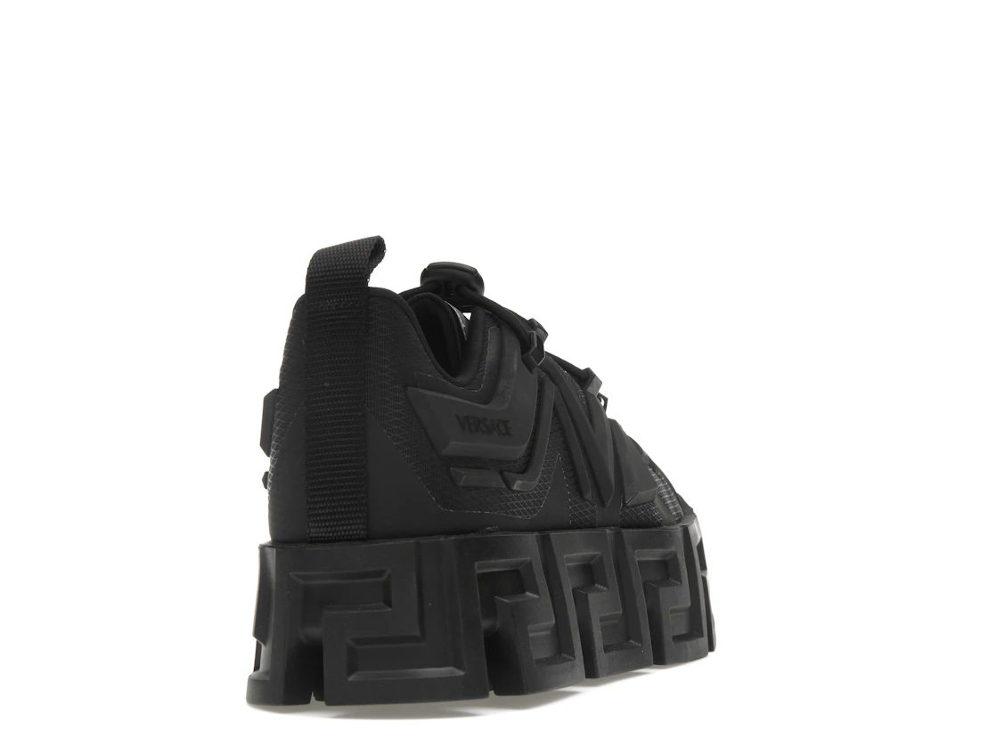 Vue 30 de Versace Greca Labyrinth Lace-up Sneaker Black