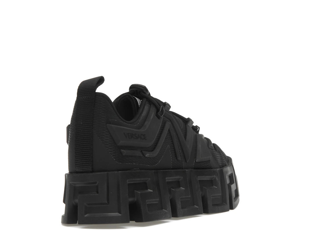 Vue 31 de Versace Greca Labyrinth Lace-up Sneaker Black