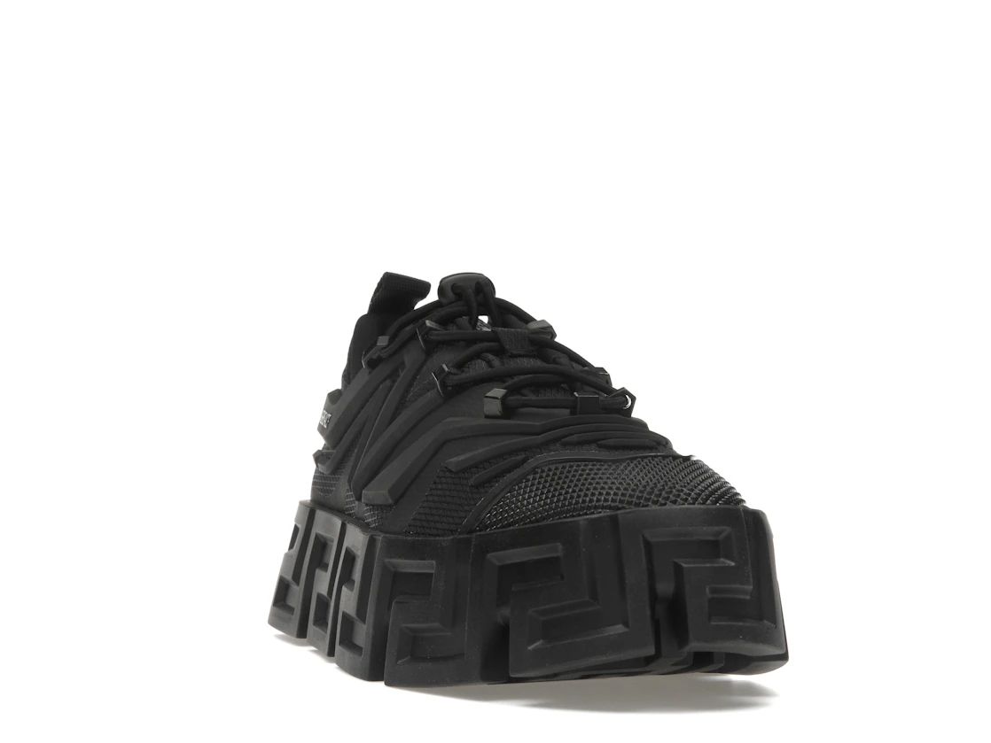 Vue 8 de Versace Greca Labyrinth Lace-up Sneaker Black