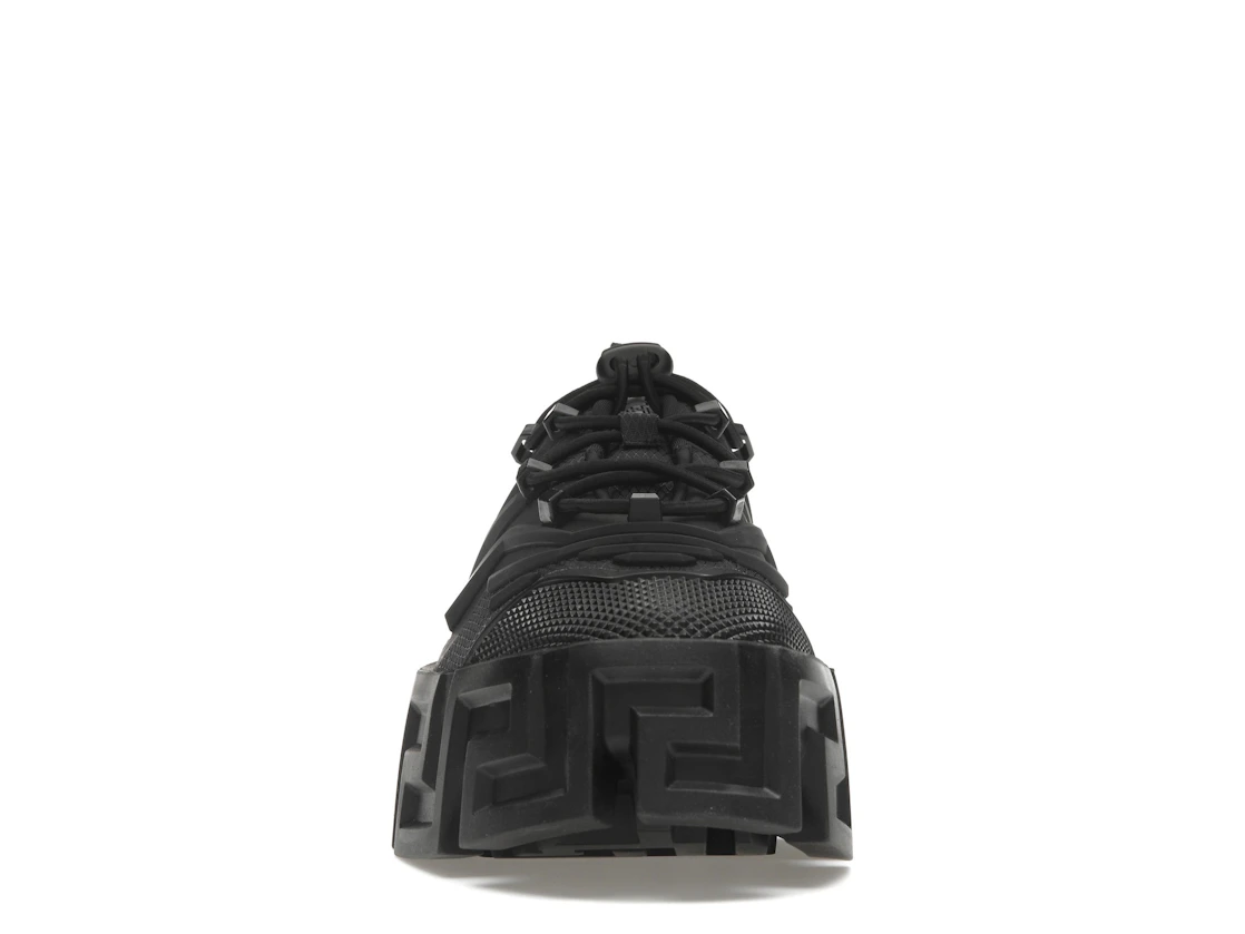 Vue 10 de Versace Greca Labyrinth Lace-up Sneaker Black