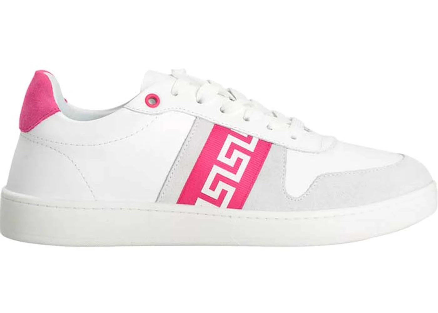 Versace La Greca Sneaker White Pink 