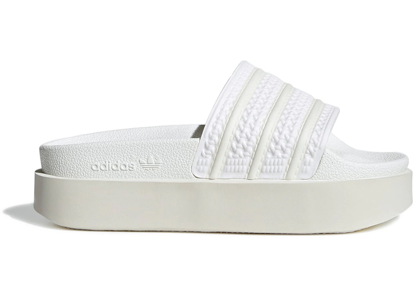 adidas Adilette Bonega Slides Cloud White Off White Off White 