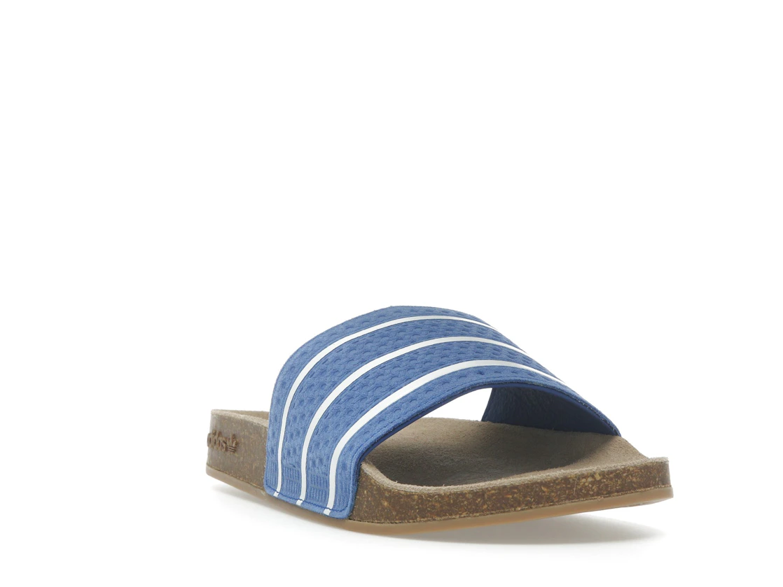 Vue 7 de adidas Adilette Slides Royal Blue Core White Gum