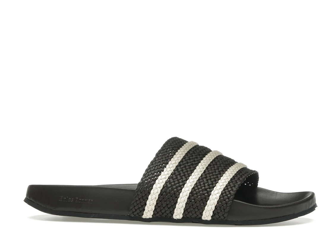 Vue 2 de adidas Adilette Slides Wales Bonner Dark Brown