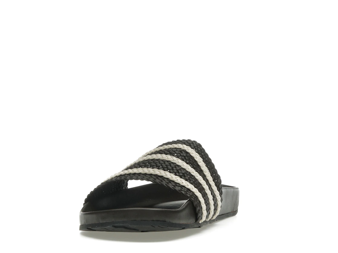 Vue 12 de adidas Adilette Slides Wales Bonner Dark Brown