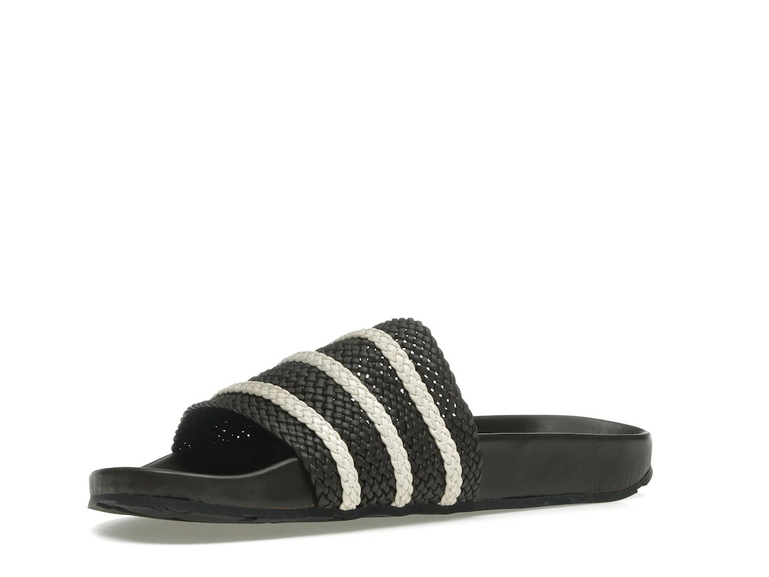 Vue 15 de adidas Adilette Slides Wales Bonner Dark Brown