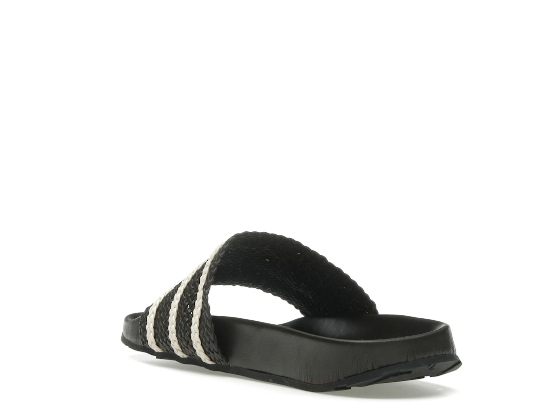 Vue 25 de adidas Adilette Slides Wales Bonner Dark Brown