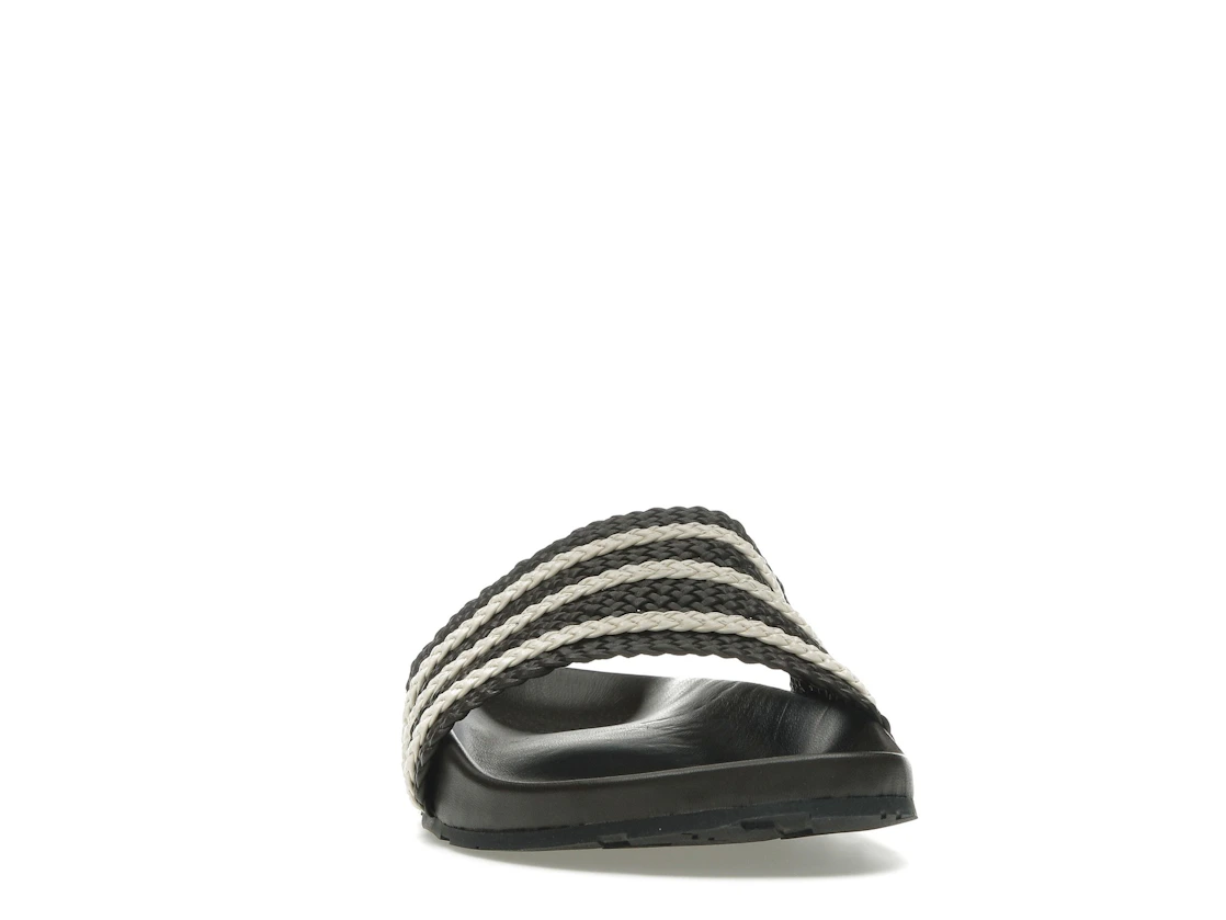 Vue 9 de adidas Adilette Slides Wales Bonner Dark Brown