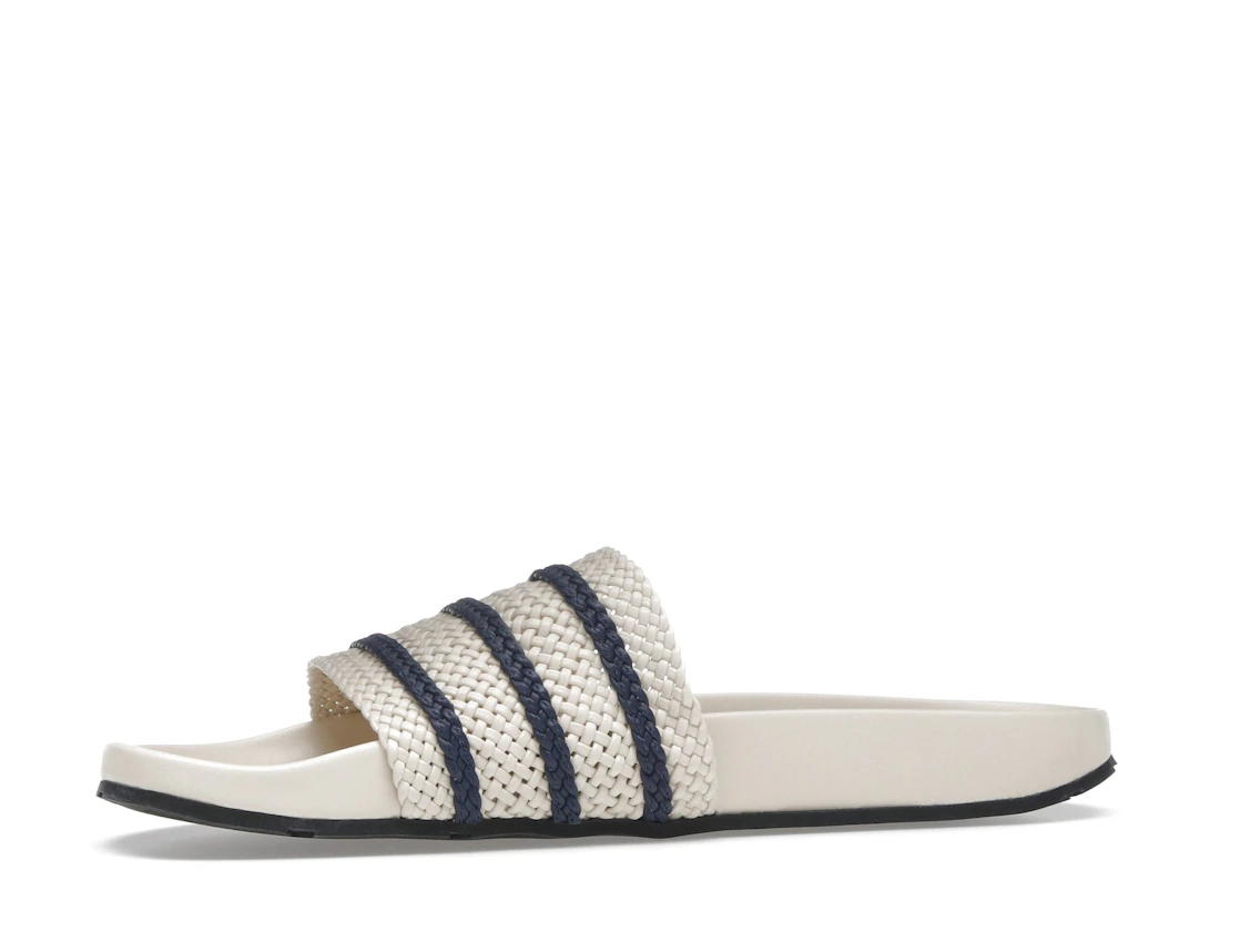 Vue 17 de adidas Adilette Slides Wales Bonner Wonder White