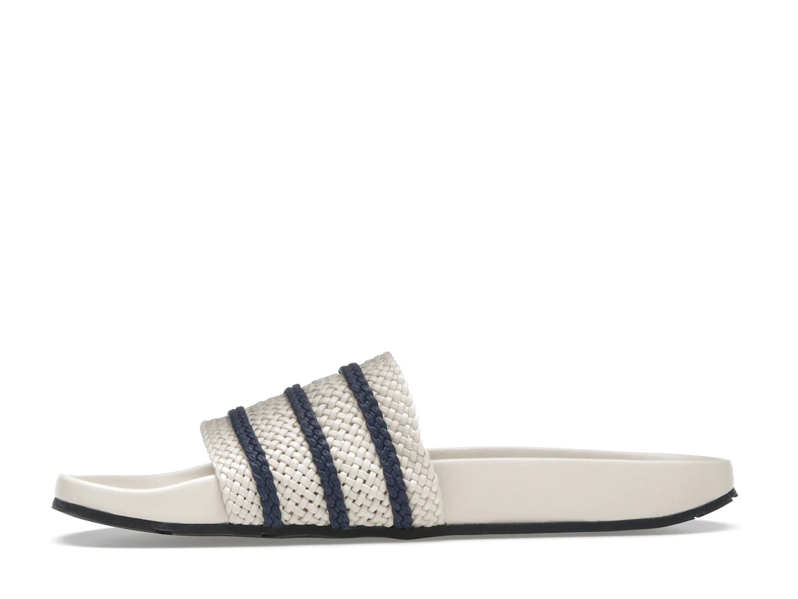 Vue 18 de adidas Adilette Slides Wales Bonner Wonder White