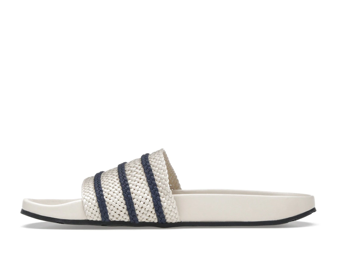 Vue 19 de adidas Adilette Slides Wales Bonner Wonder White