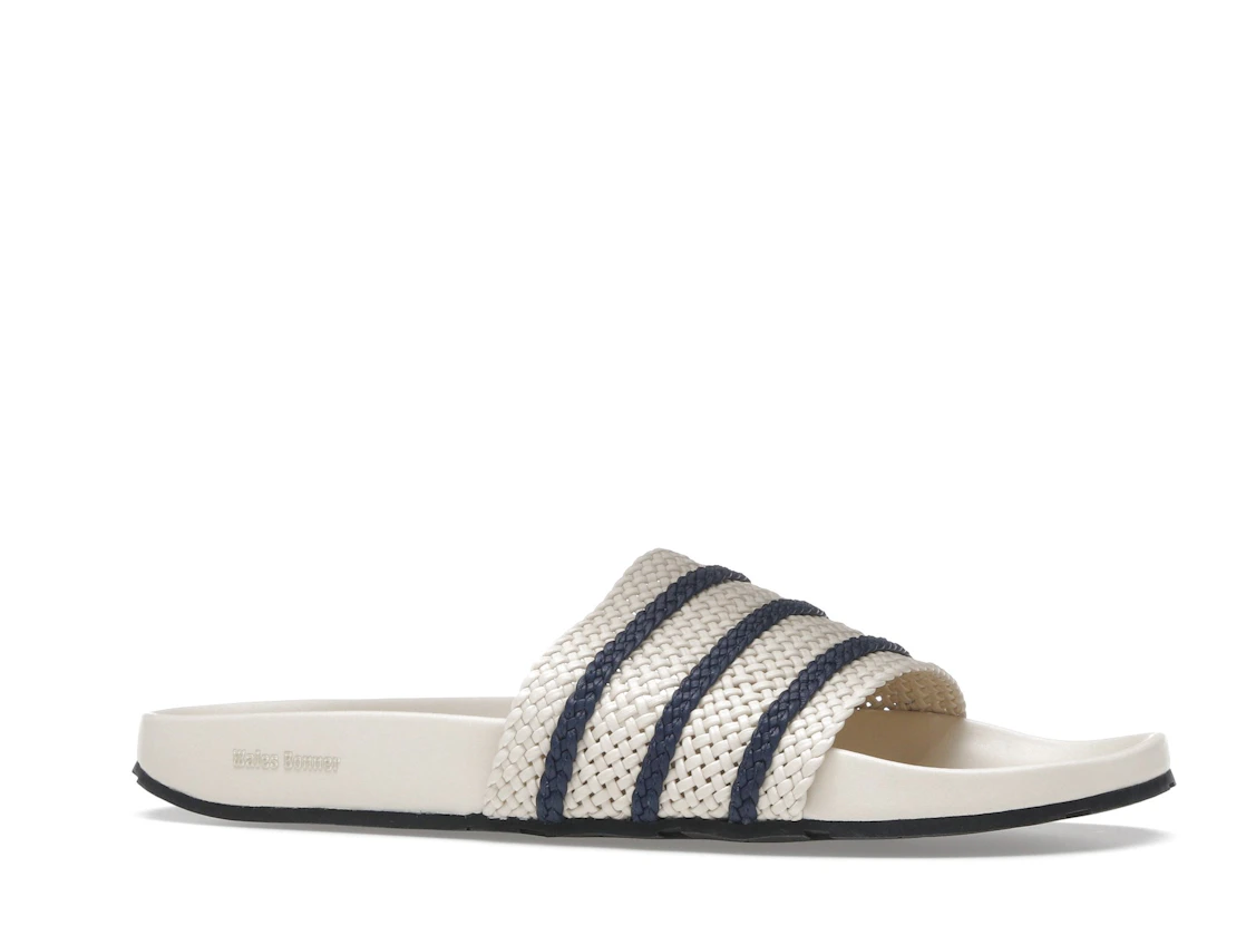 Vue 3 de adidas Adilette Slides Wales Bonner Wonder White