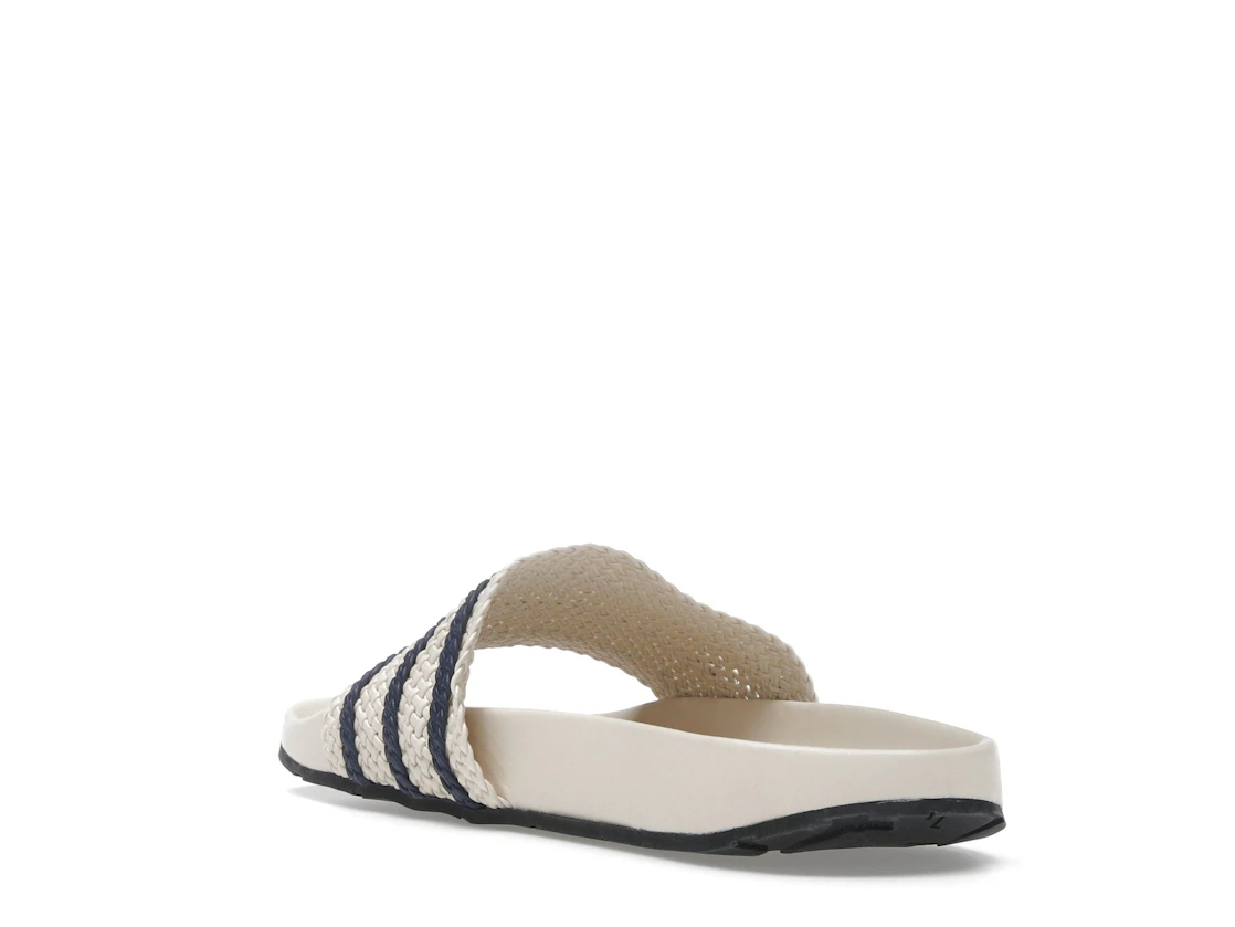 Vue 25 de adidas Adilette Slides Wales Bonner Wonder White