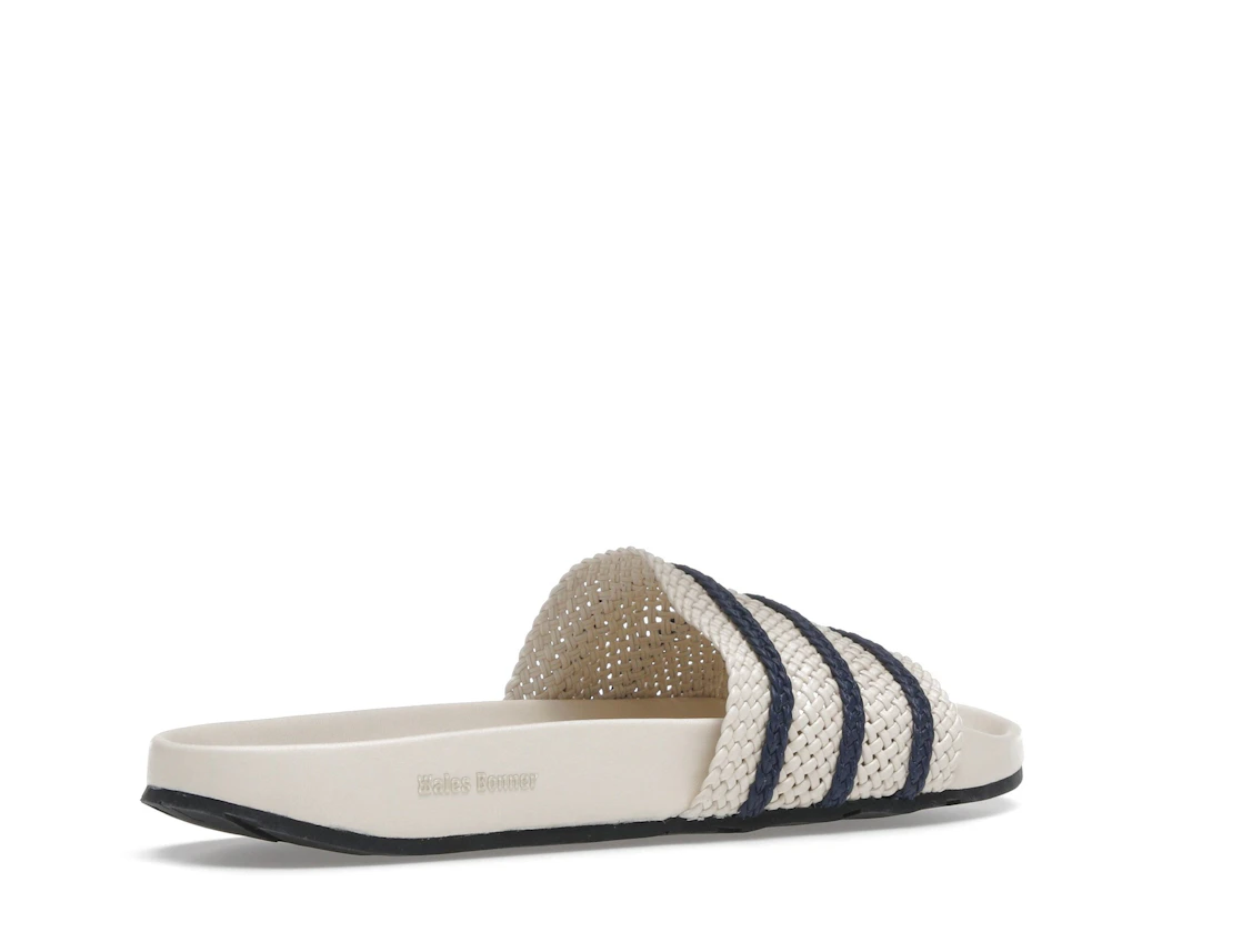 Vue 33 de adidas Adilette Slides Wales Bonner Wonder White