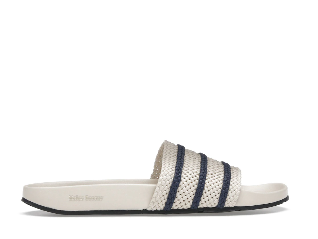 Vue 36 de adidas Adilette Slides Wales Bonner Wonder White