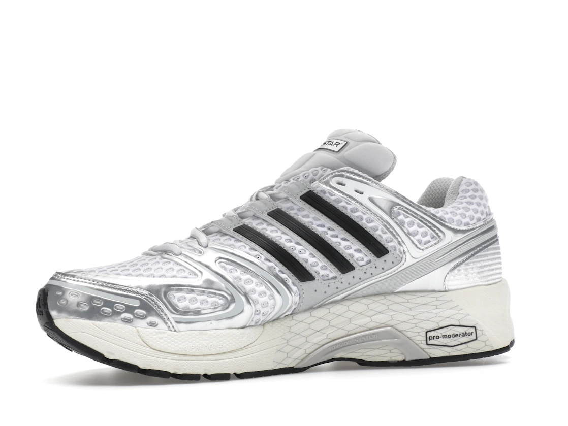 Vue 17 de adidas Adistar Control 5 Silver Metallic Black