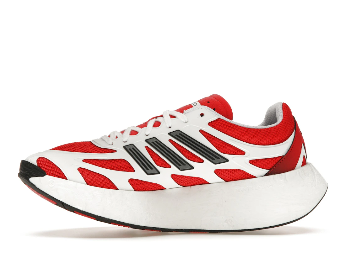 Vue 18 de adidas Adizero Aruku White Pure Ruby