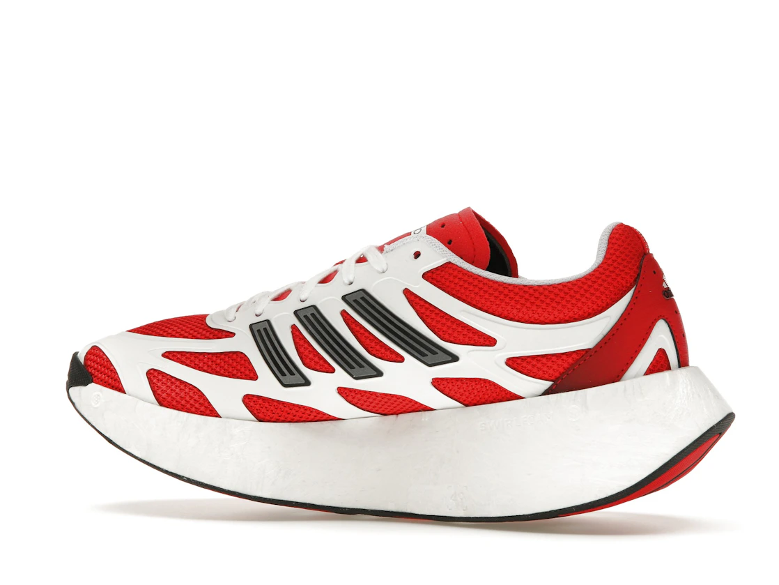 Vue 21 de adidas Adizero Aruku White Pure Ruby