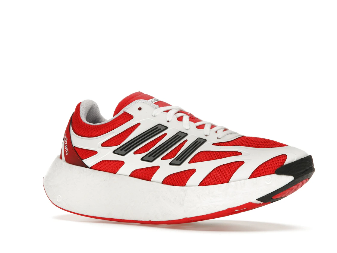Vue 4 de adidas Adizero Aruku White Pure Ruby