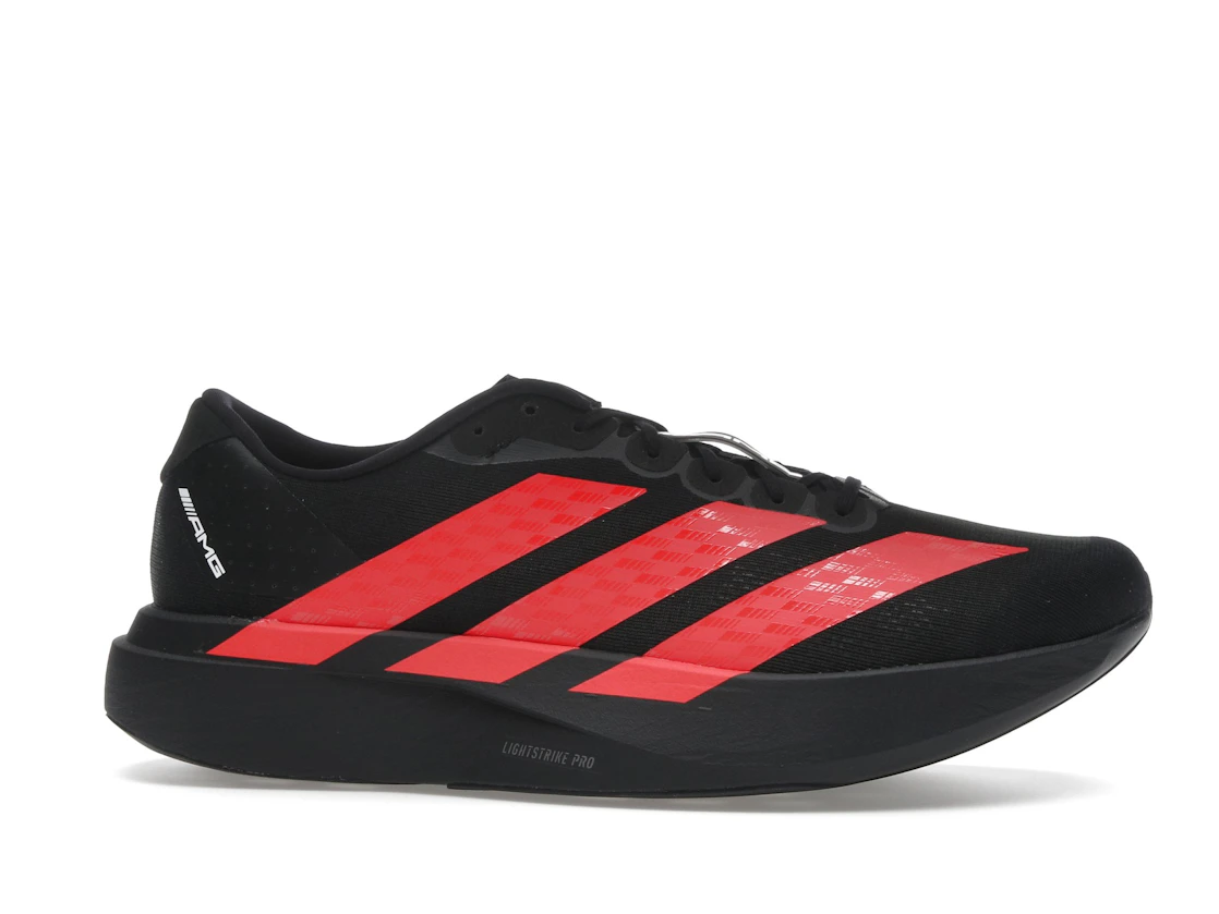 Vue 2 de adidas Adizero Evo SL Mercedes AMG Black Lucid Red