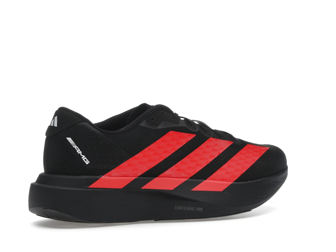 Vue 34 de adidas Adizero Evo SL Mercedes AMG Black Lucid Red