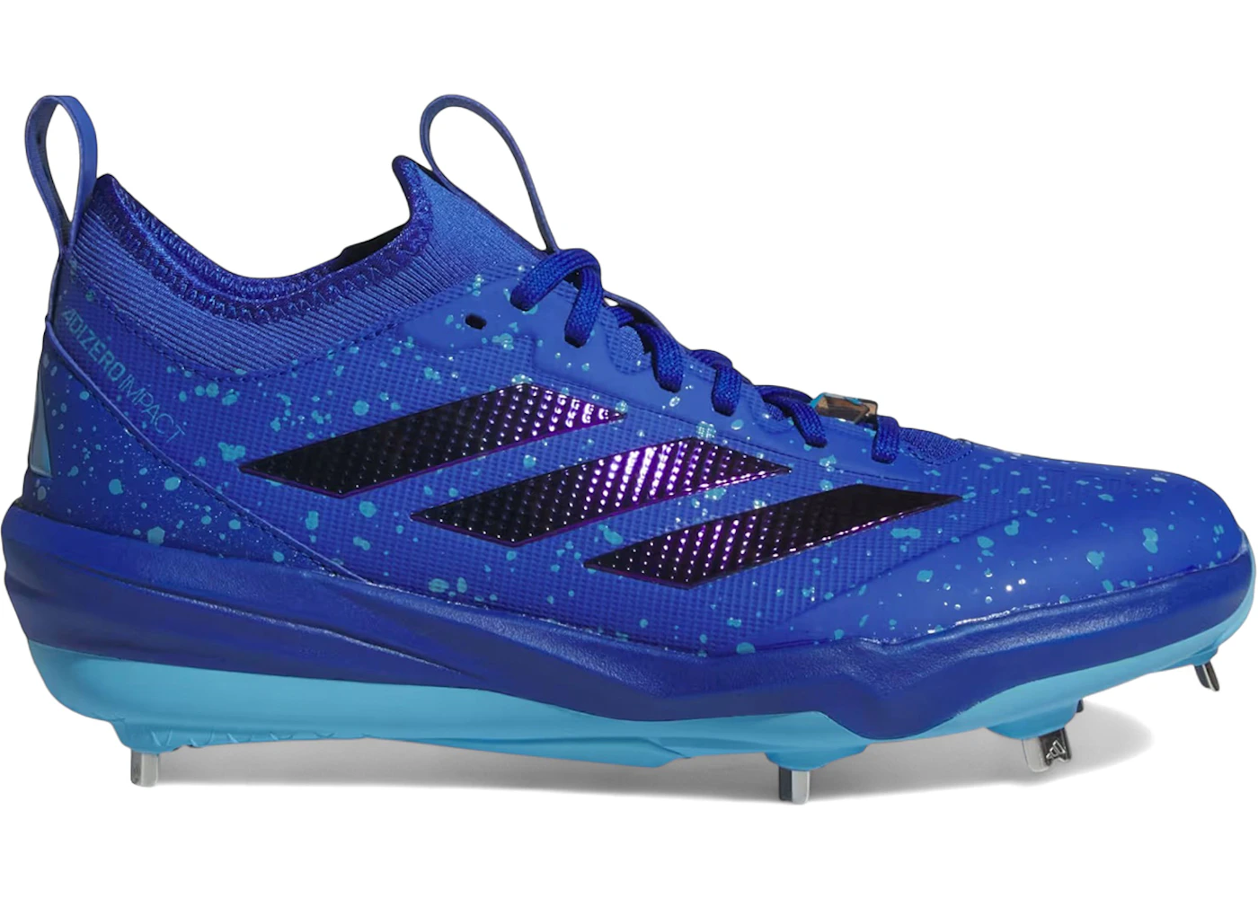 adidas Adizero Impact 2.0 Baseball Shades Royal Blue Team Light Blue