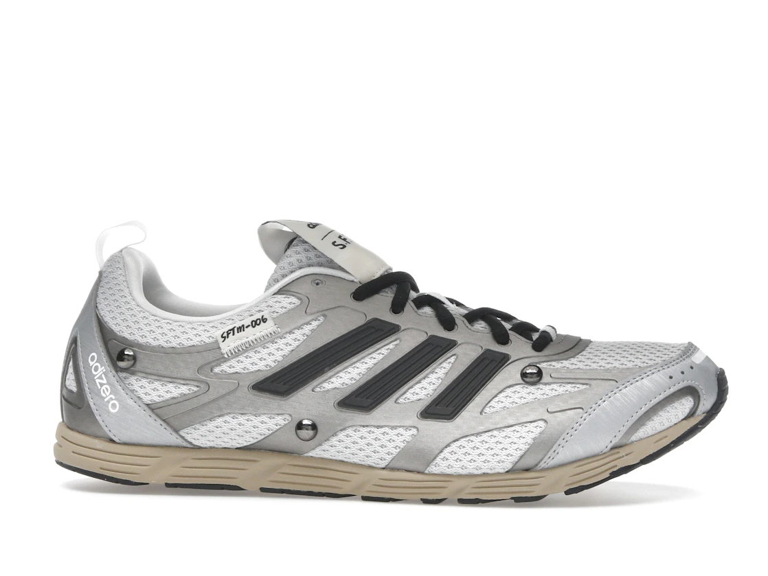 Vue 2 de adidas Adizero PR Song for the Mute White Silver Metallic