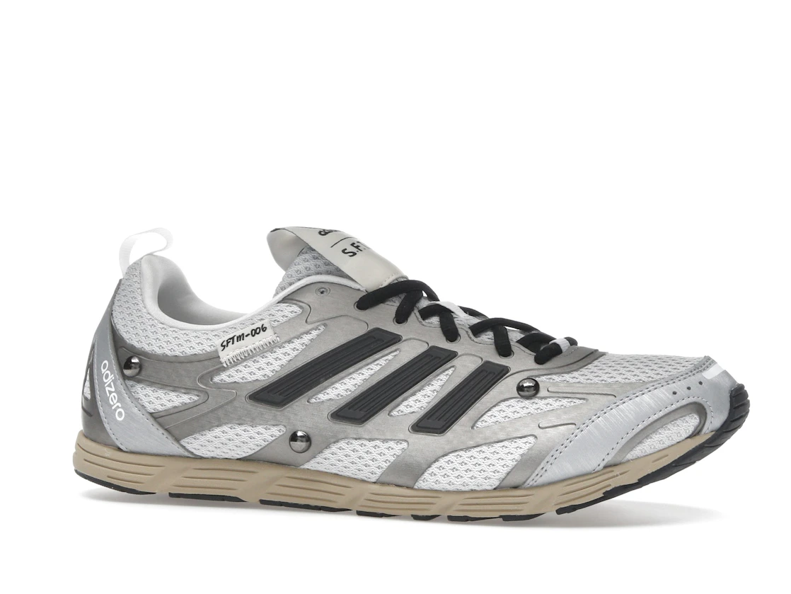 Vue 3 de adidas Adizero PR Song for the Mute White Silver Metallic