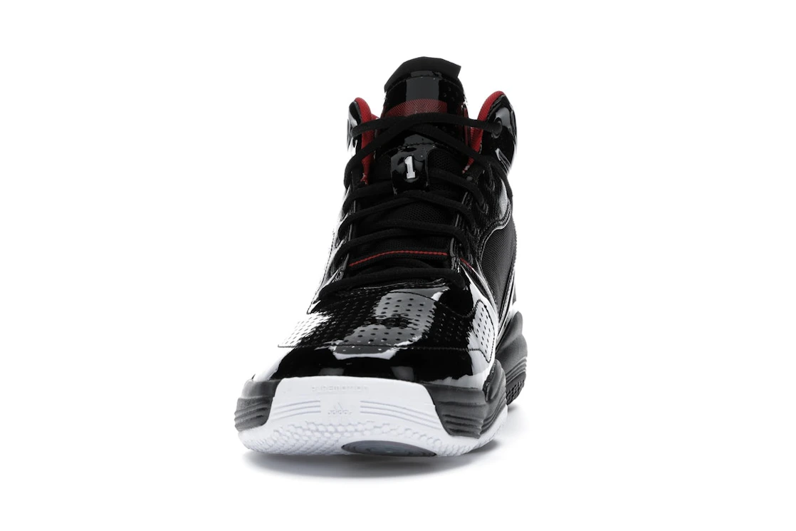 Vue 11 de adidas Adizero Rose 1 Black Red