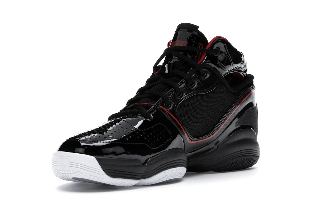 Vue 14 de adidas Adizero Rose 1 Black Red