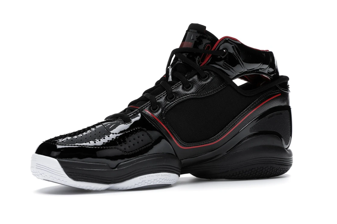 Vue 16 de adidas Adizero Rose 1 Black Red