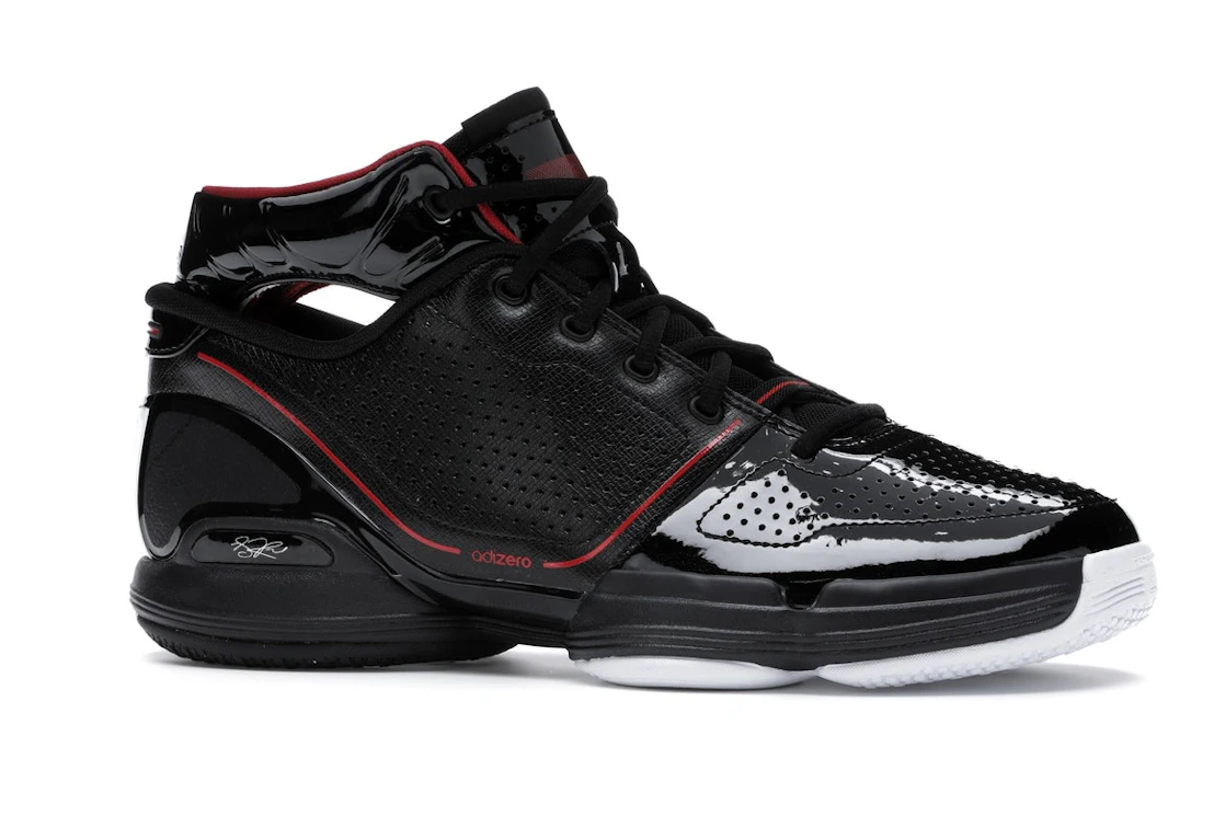Vue 3 de adidas Adizero Rose 1 Black Red