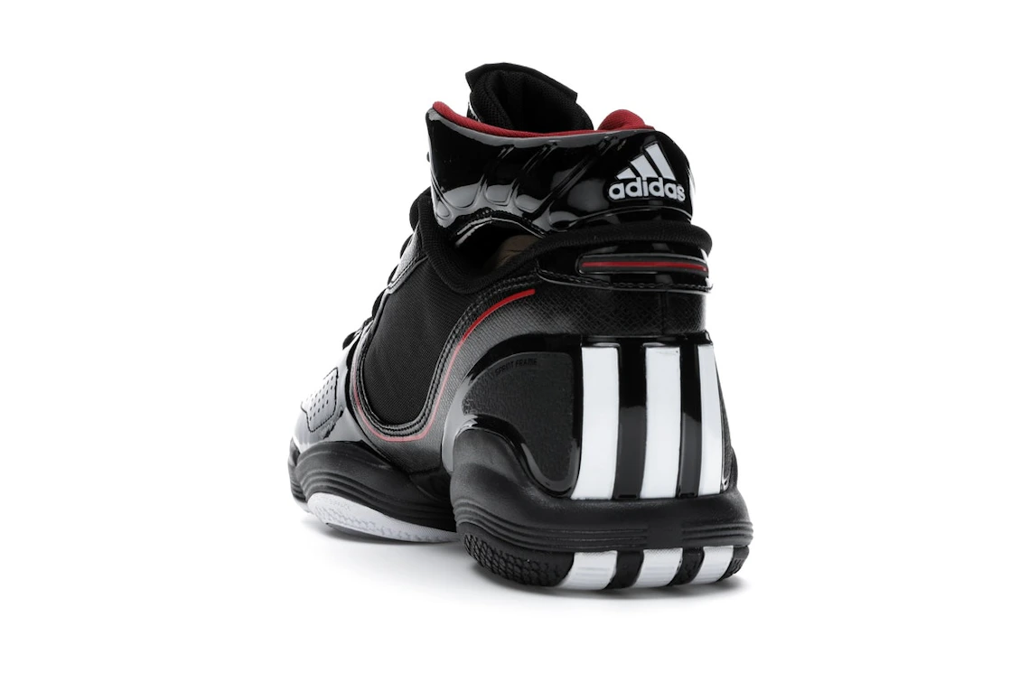 Vue 26 de adidas Adizero Rose 1 Black Red