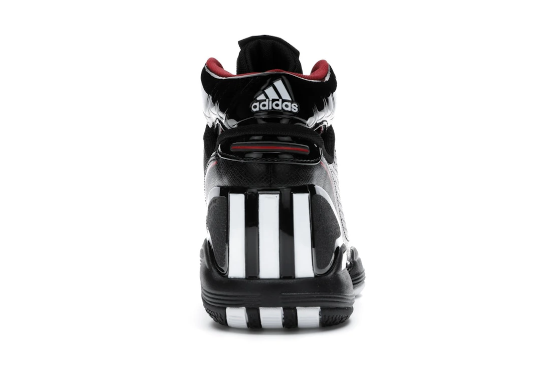 Vue 28 de adidas Adizero Rose 1 Black Red