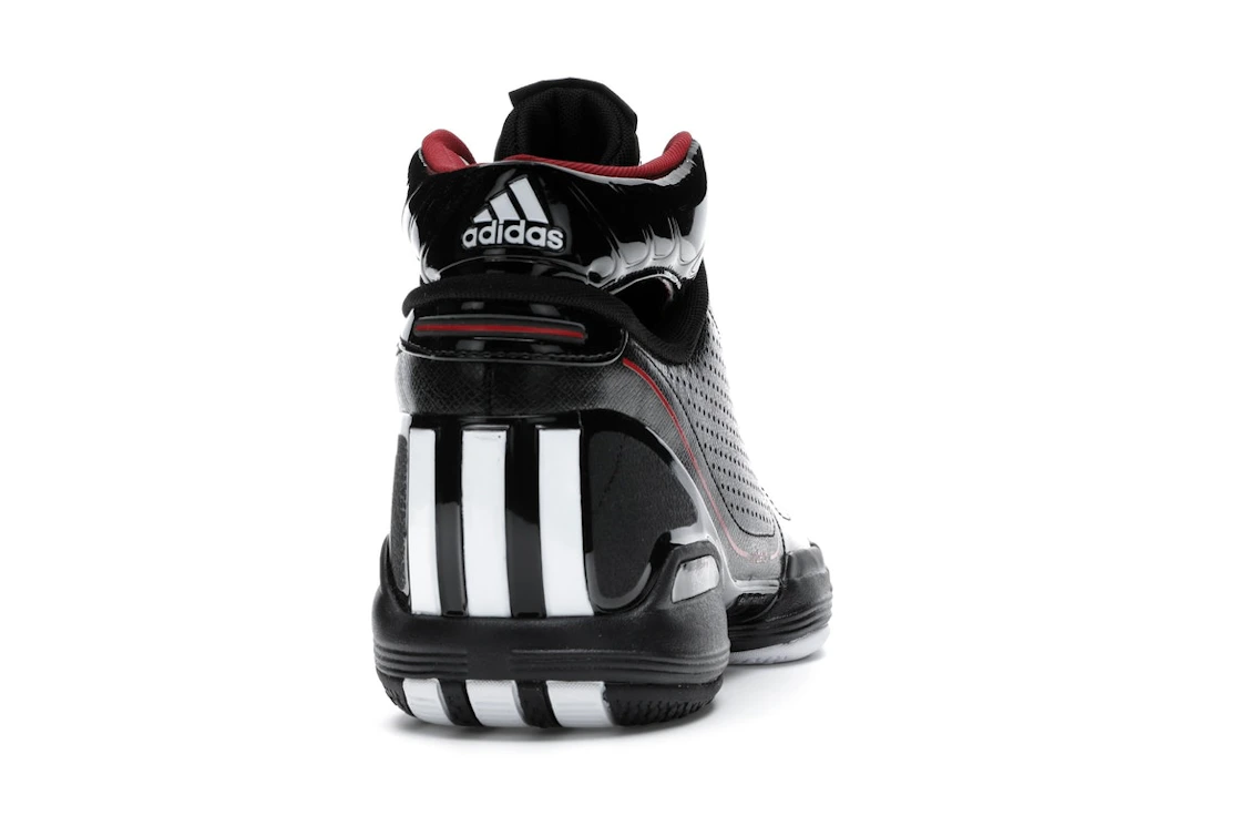 Vue 29 de adidas Adizero Rose 1 Black Red
