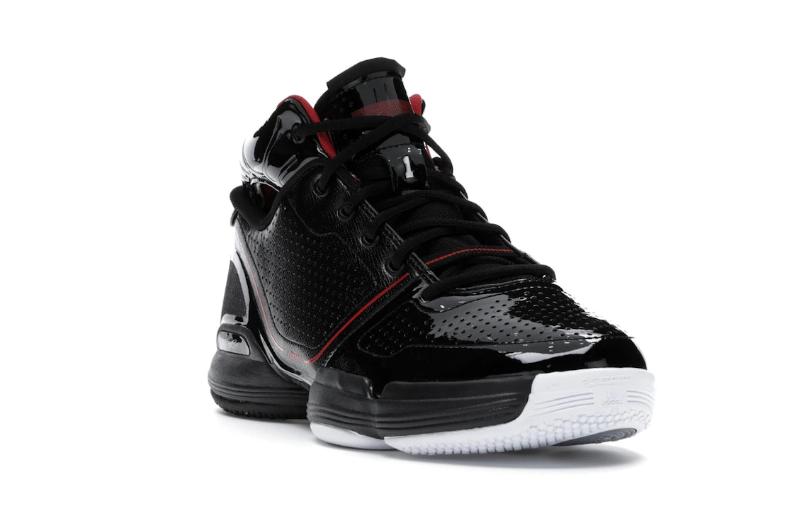 Vue 7 de adidas Adizero Rose 1 Black Red