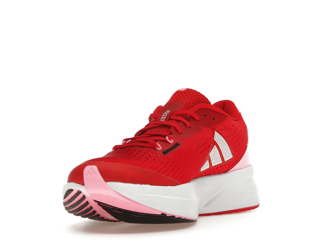 Vue 13 de adidas Adizero SL Better Scarlet Cloud White Beam Pink 