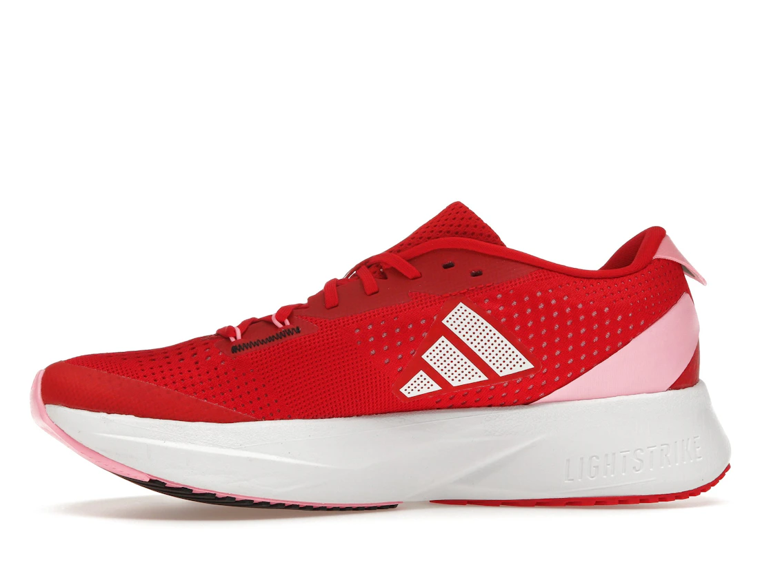 Vue 18 de adidas Adizero SL Better Scarlet Cloud White Beam Pink 