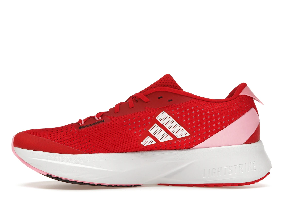 Vue 19 de adidas Adizero SL Better Scarlet Cloud White Beam Pink 
