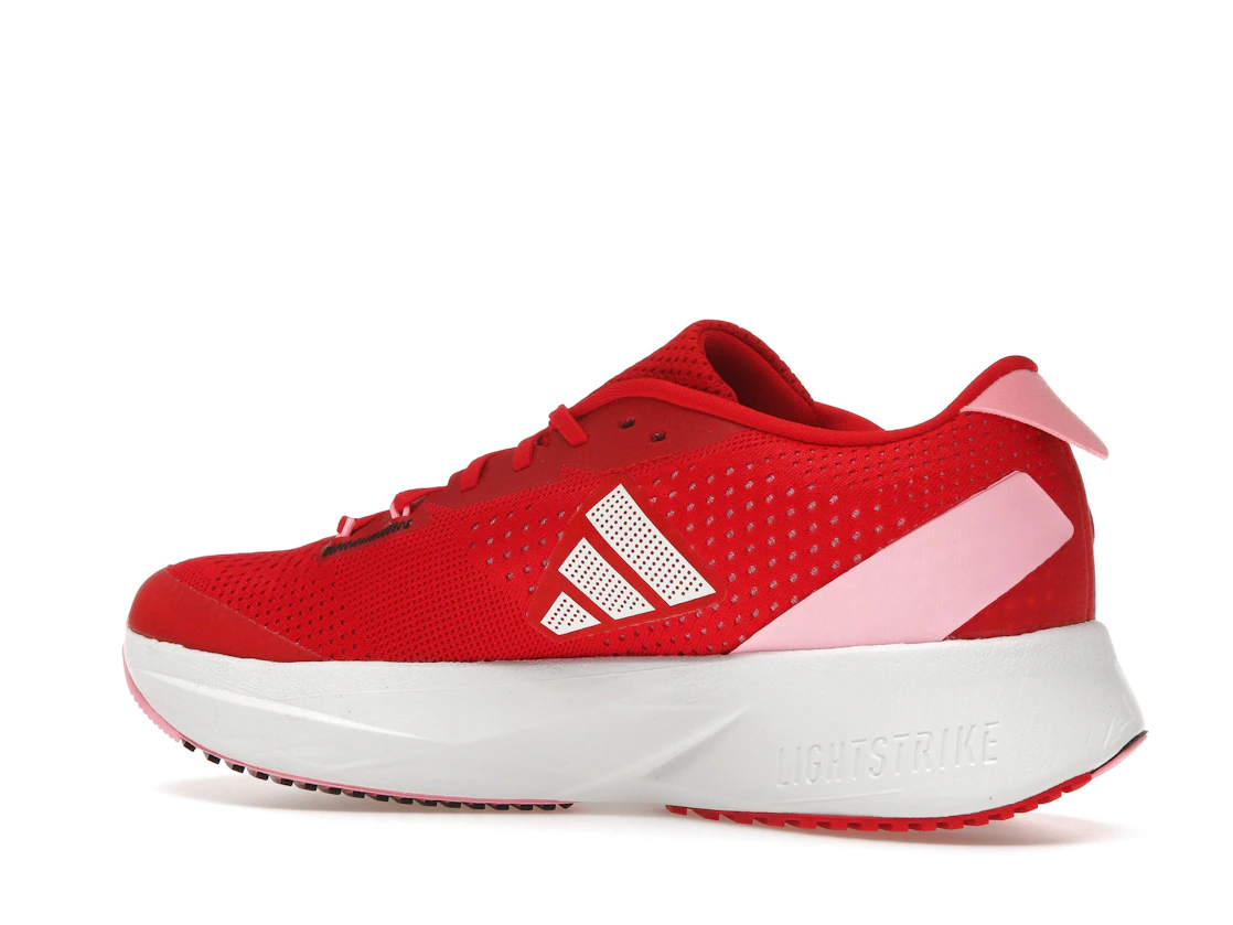 Vue 22 de adidas Adizero SL Better Scarlet Cloud White Beam Pink 
