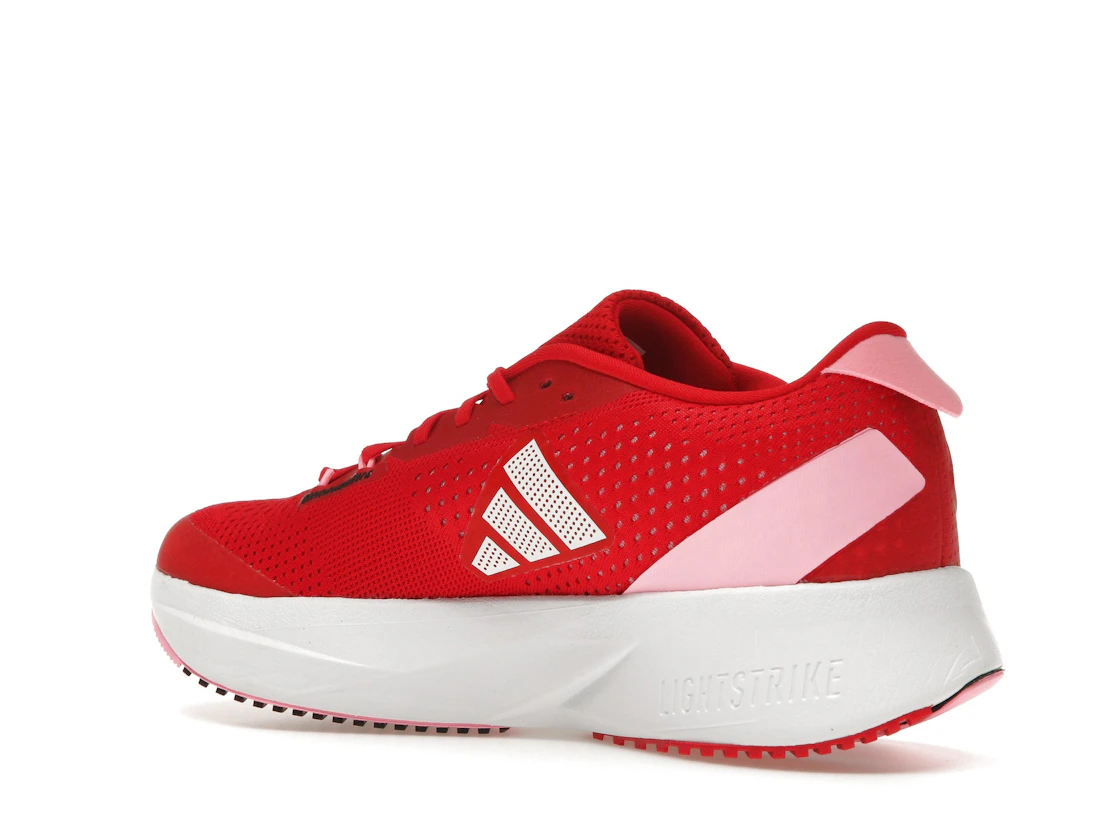 Vue 23 de adidas Adizero SL Better Scarlet Cloud White Beam Pink 