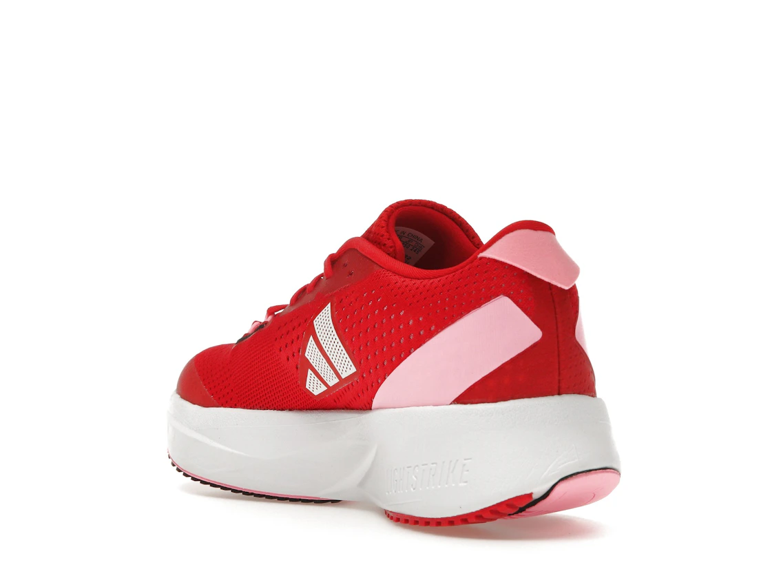 Vue 25 de adidas Adizero SL Better Scarlet Cloud White Beam Pink 