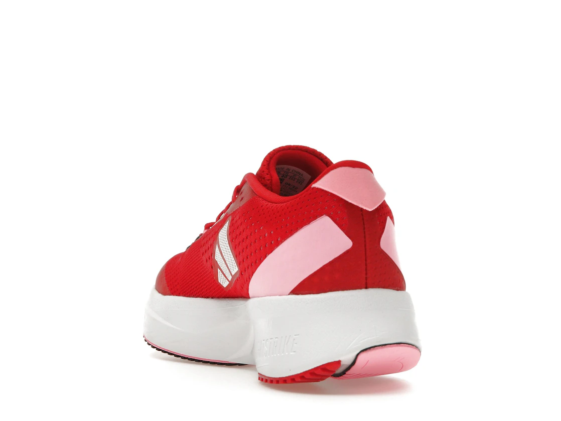 Vue 26 de adidas Adizero SL Better Scarlet Cloud White Beam Pink 