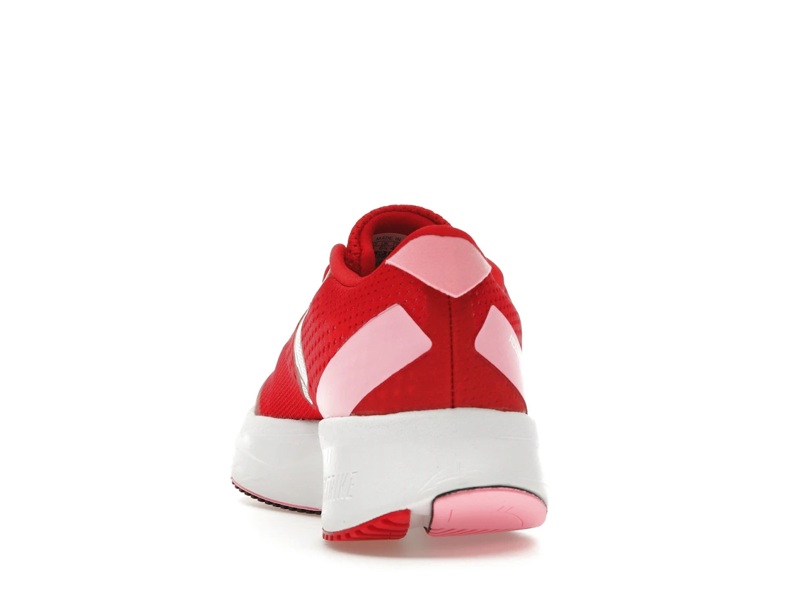 Vue 27 de adidas Adizero SL Better Scarlet Cloud White Beam Pink 
