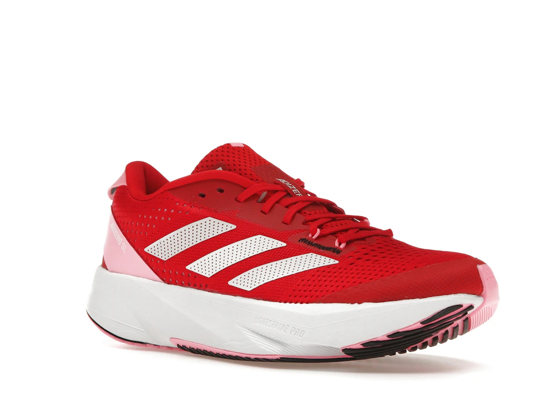 Vue 5 de adidas Adizero SL Better Scarlet Cloud White Beam Pink 