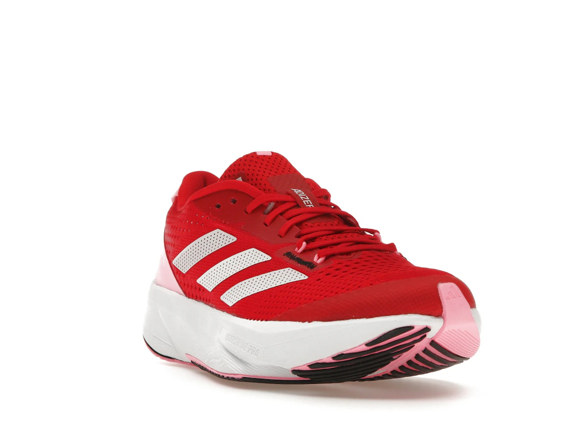 Vue 7 de adidas Adizero SL Better Scarlet Cloud White Beam Pink 