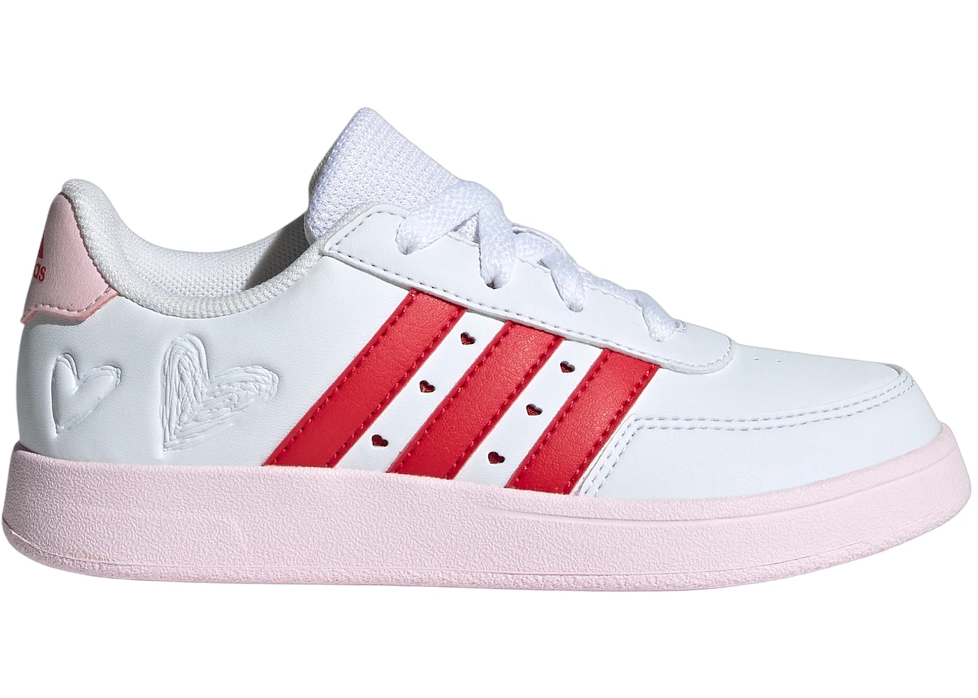 adidas Breaknet 2.0 Cloud White Better Scarlet Clear Pink (GS)